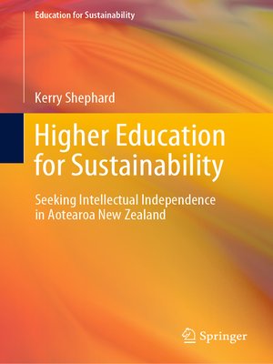 cover image of Higher Education for Sustainability